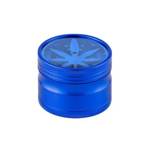 Grinder & Weegschaal Super Heroes Blue Window Leaf Grinder