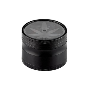 Grinder & Weegschaal Super Heroes Black Window Leaf Grinder