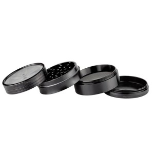 Grinder & Weegschaal Super Heroes Black Window Leaf Grinder